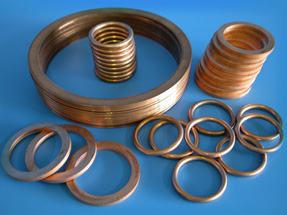 copper gasket, washers